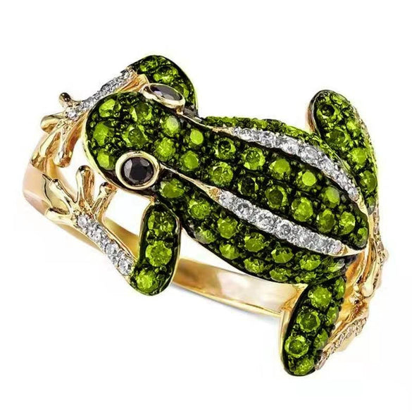 Wholesale Jewelry Frog Combination Alloy Geometric Electroplated