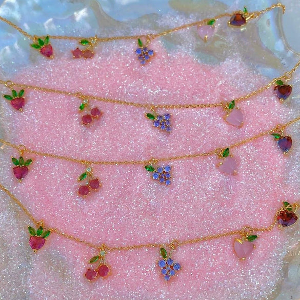 Wholesale Jewelry Fruit Zircon Bracelet For Women