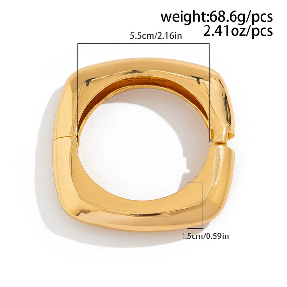 Wholesale Jewelry Geometric Alloy Electroplated Bracelet