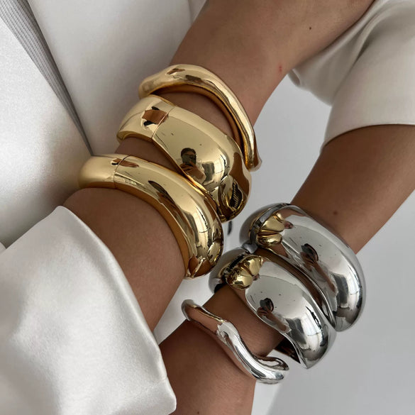 Wholesale Jewelry Geometric Alloy Electroplated Bracelet