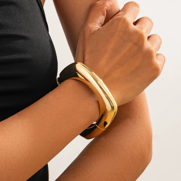 Wholesale Jewelry Geometric Alloy Electroplated Bracelet