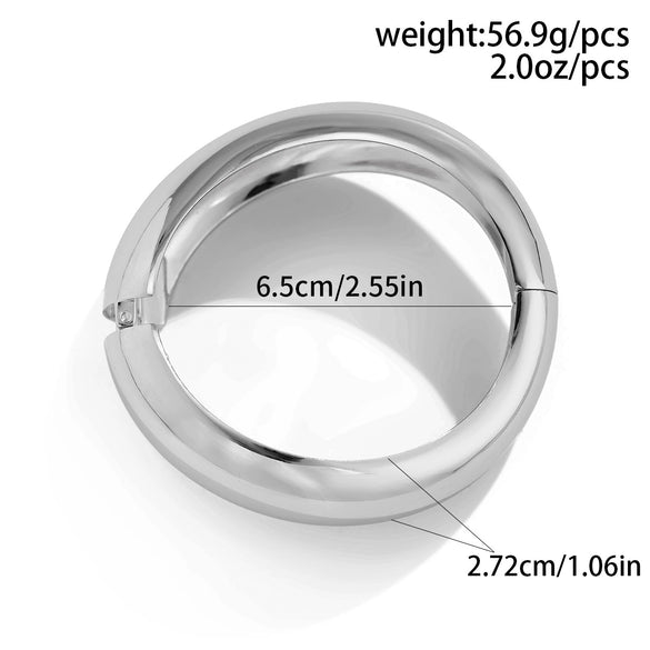 Wholesale Jewelry Geometric Alloy Electroplated Bracelet