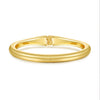 Wholesale Jewelry Geometric Alloy Electroplated Chunky Asymmetrical Spring Bracelet