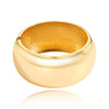 Wholesale Jewelry Geometric Alloy Electroplated Chunky Asymmetrical Spring Bracelet