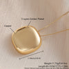Wholesale Jewelry Geometric Copper Box Chain Necklace And Earrings Set With Glossy Finish And Electroplating Treatment For Women