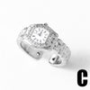Wholesale Jewelry Geometric Copper Electroplated Ring