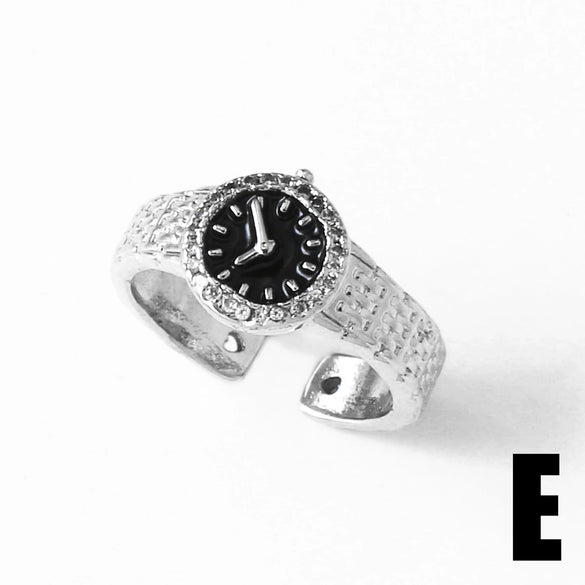 Wholesale Jewelry Geometric Copper Electroplated Ring