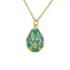 Wholesale Jewelry Geometric Copper Electroplating Dripping Oil Pendant Necklace