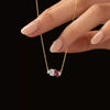 Wholesale Jewelry Geometric Copper Microinlaid Zircon Ochain Women's Personality Necklace