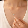 Wholesale Jewelry Geometric Copper Microinlaid Zircon Ochain Women's Personality Necklace