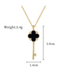 Wholesale Jewelry Geometric Copper Pendant Stainless Steel Necklace For Women