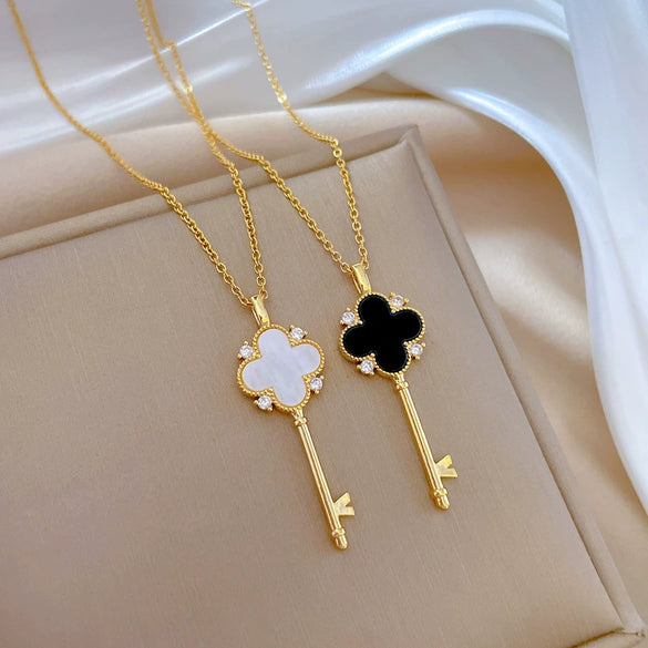 Wholesale Jewelry Geometric Copper Pendant Stainless Steel Necklace For Women