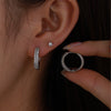 Wholesale Jewelry Geometric Copper Zinc Alloy Electroplated Earrings