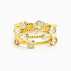Wholesale Jewelry Geometric Copper Zirconia Ring