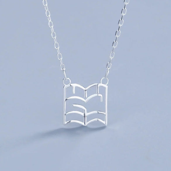 Wholesale Jewelry Geometric Hollow S925 Sterling Silver Necklace For Women