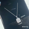 Wholesale Jewelry Geometric Mixed Gem Inlay Copper Ochain Women's Necklace
