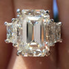 Wholesale Jewelry Geometric Rectangular Alloy Ring For Women With Electroplating Treatment