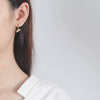 Wholesale Jewelry Geometric S925 Sterling Silver Bird Ear Buckle Earrings