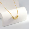Wholesale Jewelry Geometric S925 Sterling Silver Electroplated Box Clavicle Chain