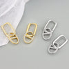 Wholesale Jewelry Geometric Silver Electroplated Earrings And Bracelet