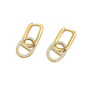 Wholesale Jewelry Geometric Silver Electroplated Earrings And Bracelet