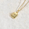 Wholesale Jewelry Geometric Sixpointed Star Zircon Copper Electroplated Ochain Pendant Necklace For Women