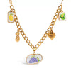 Wholesale Jewelry Geometric Stainless Steel And Titanium Steel Old Style Chain With Electroplating