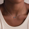 Wholesale Jewelry Geometric Stainless Steel 12 Birthstone Necklace And Bracelet 18K Gold Plated Electroplating