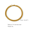 Wholesale Jewelry Geometric Stainless Steel Electroplating Round Grinding Unisex Bracelet