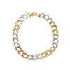 Wholesale Jewelry Geometric Stainless Steel Multichain Mixed Electroplated Unisex Bracelet