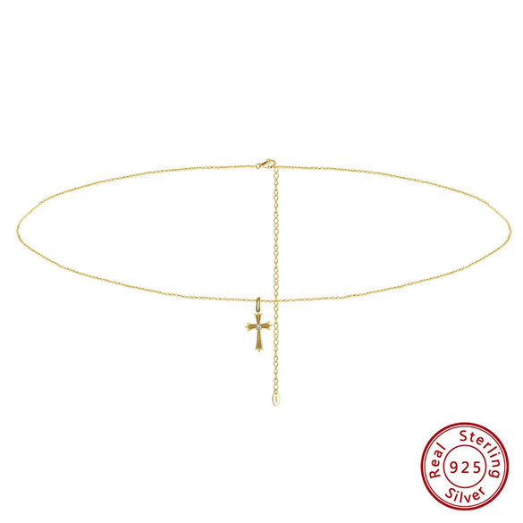 Wholesale Jewelry Geometric 925 Sterling Silver Electroplated Thin Chain Body Chain