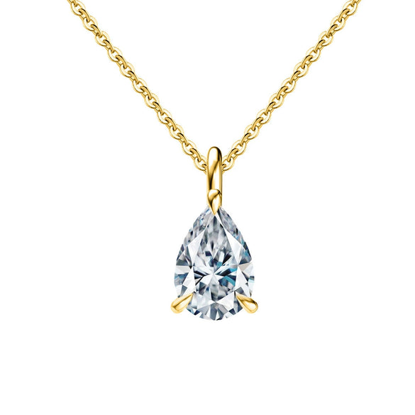 Wholesale Jewelry Geometric Sterling Silver 925 Moissanite Electroplated Necklace And Earrings For Women