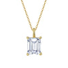 Wholesale Jewelry Geometric Sterling Silver 925 Moissanite Electroplated Necklace And Earrings For Women