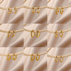Wholesale Jewelry Geometric Style Copper Earring 18K Gold Plated