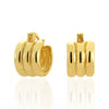 Wholesale Jewelry Geometric Style S925 Silver Electroplated Earrings