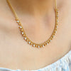 Wholesale Jewelry Geometric Titanium Steel And Stainless Steel Oshaped Clavicle Chain With Electroplating