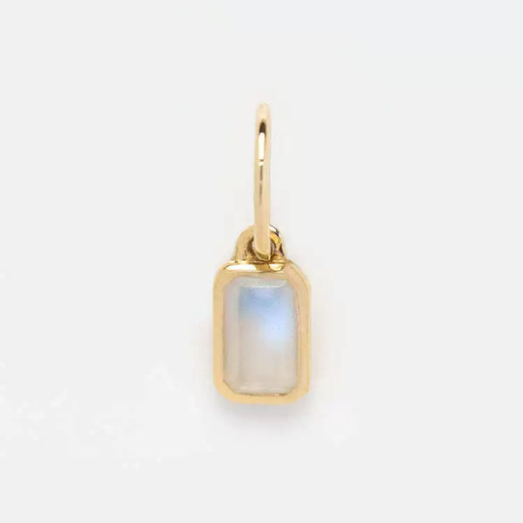 Wholesale Jewelry Geometric Titanium Steel Water Drop Pendant Necklace 18K Gold Plated Snake Bone Chain