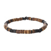 Wholesale Jewelry Geometric Wooden Beads Turquoise Coconut Shell Handmade Unisex Bracelet