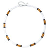Wholesale Jewelry Geometric Wooden Shell Stainless Steel Handmade O Chain Necklace Unisex Hiphop Style