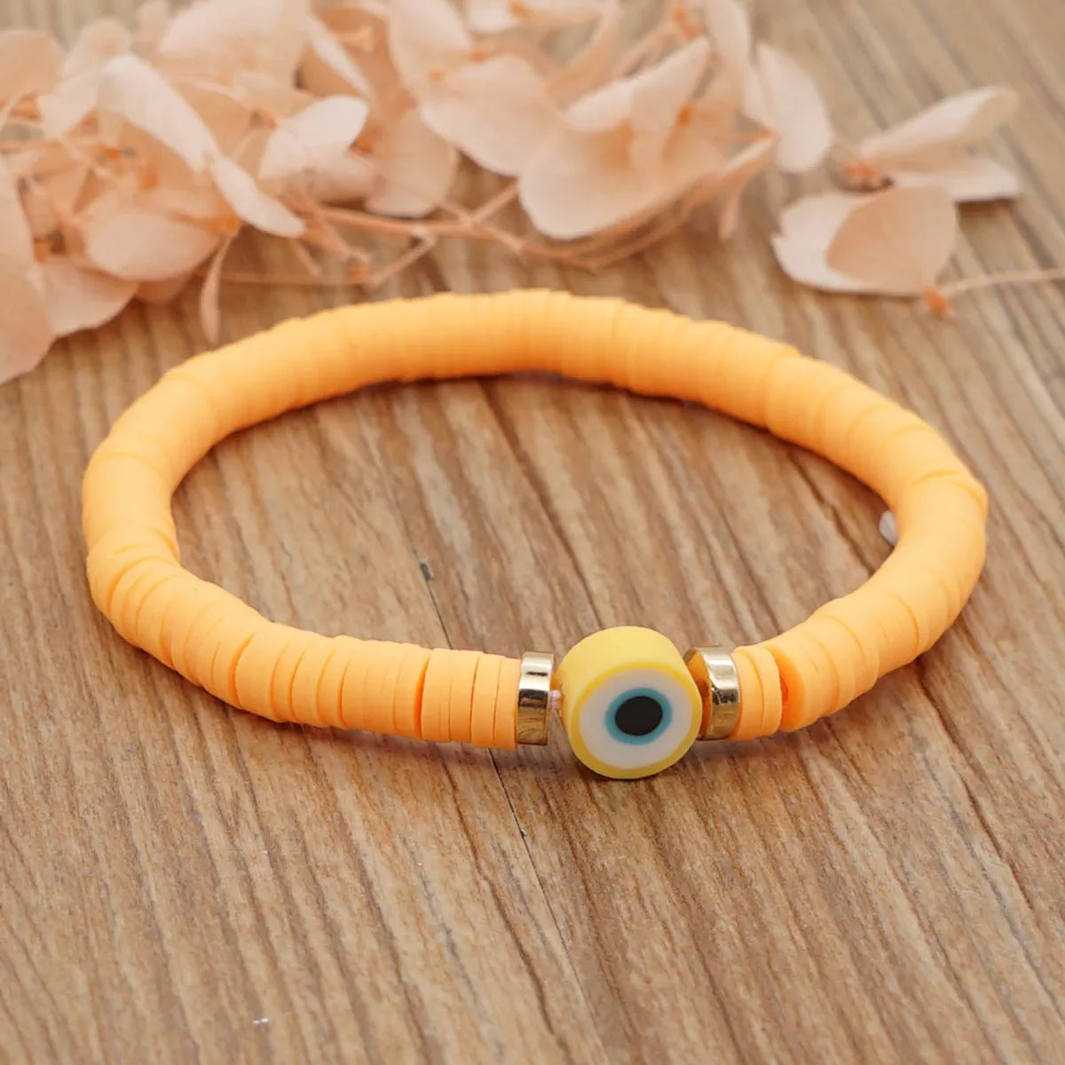 Wholesale Jewelry Geometric Woven Candy Color Eye Beaded Bracelet Gooddiy