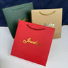 Wholesale Jewelry Gift Bag Made Of High Quality White Cardboard