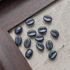 Wholesale Jewelry Glass Glazed Beads Lines Pattern Pearlescent Treatment Bracelet Necklace Mobile Phone Chain Accessories Material