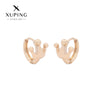 Wholesale Jewelry Gold Plated Crown Earrings Minimalist Style