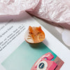 Wholesale Jewelry Handmade Acetic Acid Cat Heart Hairpin For Girls
