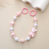 Wholesale Jewelry Handmade Beaded Mermaid Style Animal Bear Piglet Mobile Phone Chain Water Cup Hanging Chain Hand Chain For Women