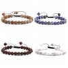 Wholesale Jewelry Handmade Geometric Agate Beaded Woven Bracelet