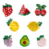 Wholesale Jewelry Handpainted Fruit Shape Acetic Acid Handmade Hairpin Women's Hair Accessories