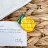Wholesale Jewelry Handpainted Fruit Shape Acetic Acid Handmade Hairpin Women's Hair Accessories