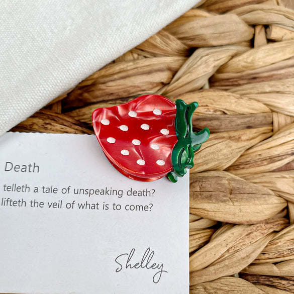 Wholesale Jewelry Handpainted Fruit Shape Acetic Acid Handmade Hairpin Women's Hair Accessories