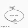 Wholesale Jewelry High Sense Geometric Stainless Steel And Titanium Steel Earrings And Necklace Set With Electroplating And Ochain